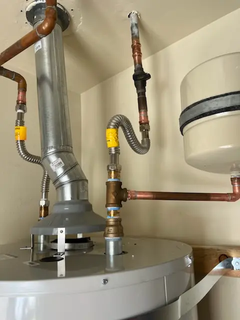 Water heater installation and plumbing repair in Otterbein